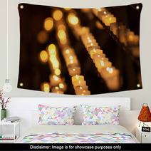 Candles In Temple Wall Art 35664637