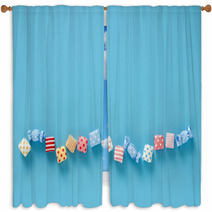 Candy colorful caramel background material Window Curtains 67278149
