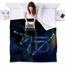 Capricorn Constellation And Symbol Blankets 38516404