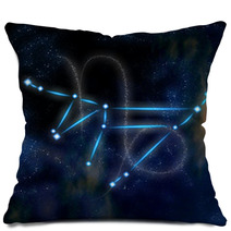Capricorn Constellation And Symbol Pillows 38516404