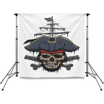 Captain And Pirate Attributes Backdrops 124042753