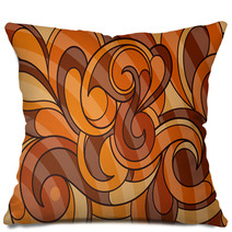 Caramel Abstraction Pillows 48701916