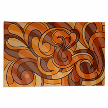 Caramel Abstraction Rugs 48701916