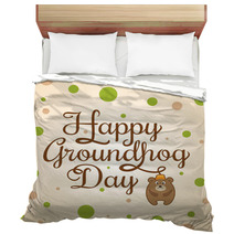 Card For Groundhog Day Bedding 97493503