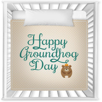 Card For Groundhog Day Nursery Decor 97493496