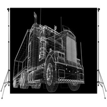 Cargo Delivery Vehicle Backdrops 66219631