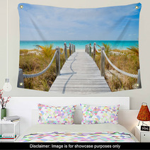 Caribbean Beach Wall Art 45039628