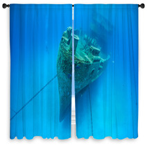 Caribbean Shipwreck Window Curtains 62551843