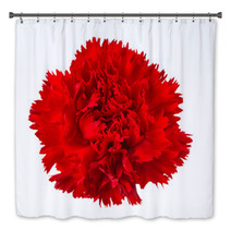 Carnation Flower Isolated Bath Decor 58316622