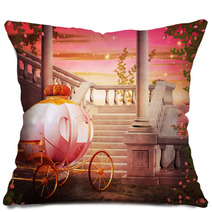 Carriage Castle Fantasy Backdrop Pillows 55167525