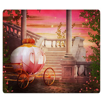 Carriage Castle Fantasy Backdrop Rugs 55167525