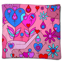 Cartolina Di San Valentino Blankets 38860013