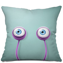 Cartoon Eyes Pillows 55778864