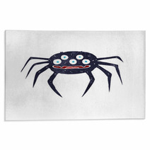 Cartoon Halloween Spider Rugs 90346566
