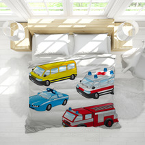 Cartoon Vehicles Bedding 13522704
