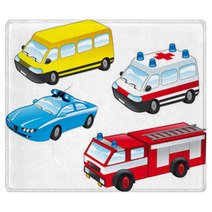 Cartoon Vehicles Rugs 13522704