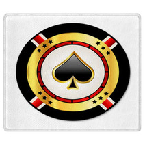 Casino Chip Rugs 44270234