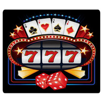 Casino Machine Rugs 69368182