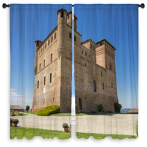 Castello Di Grinzane Window Curtains 65084653