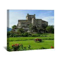 Castello Di Saint Pierre - Valle D'Aosta Wall Art 55065064