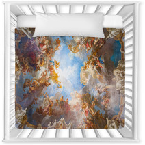 Ceiling Painting Of Palace Versailles Near Paris France Nursery Decor 89641238