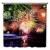 Celebratory  Firework Bath Decor 39914853
