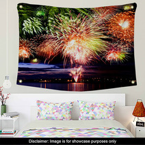 Celebratory  Firework Wall Art 39914853