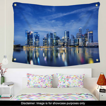 Central Business District In Singapore Wall Art 65743386