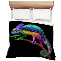 Chameleon Fantasy Rainbow Colors Bedding 70513700