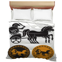 Chariot With Gladiator Bedding 47373514