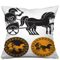 Chariot With Gladiator Pillows 47373514