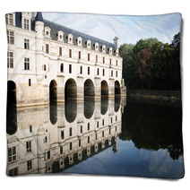 Chateau De Chenonceau Loire Valley Blankets 67372479