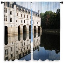 Chateau De Chenonceau Loire Valley Window Curtains 67372479