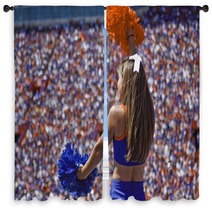 Cheerleader Chomp Window Curtains 24967830