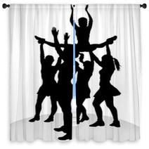 Cheerleader Window Curtains 35593550