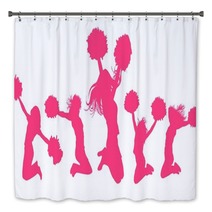 Cheerleaders Bath Decor 34848772