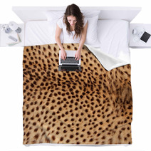 Cheetah Print Skin Photography Blankets 54778650