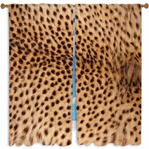 Cheetah Print Skin Photography Window Curtains 54778650