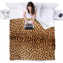 Cheetah Skin Background Blankets 60418200