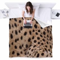 Cheetah Skin Blankets 69467832