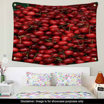 Cherries At A Market Wall Art 66590029