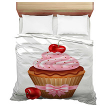 Cherry Cupcake Bedding 66309156
