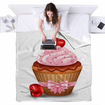 Cherry Cupcake Blankets 66309156