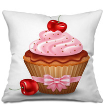 Cherry Cupcake Pillows 66309156
