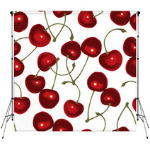 Cherry Seamless Pattern Backdrops 51270621
