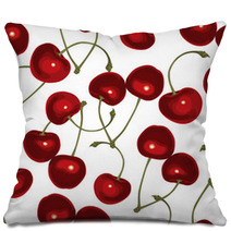 Cherry Seamless Pattern Pillows 51270621