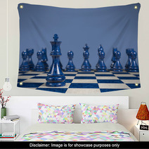 Chess Game: Strategy Is Necessary But Not Sufficient Wall Art 53403879