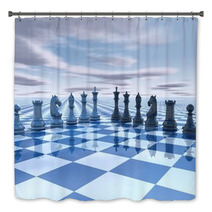 Chess Surreal Background Bath Decor 60755830