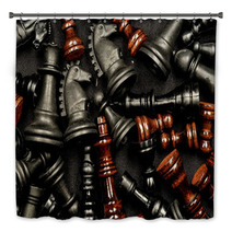 Chess Texture Bath Decor 62391884