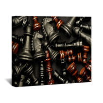 Chess Texture Wall Art 62391884